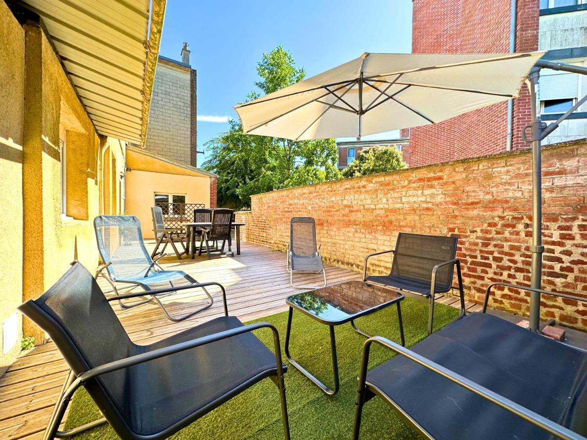 Chill & Sun - Terrasse Exterieure - Parking - Wifi - 4P Apartment อาเมียงส์ ภายนอก รูปภาพ